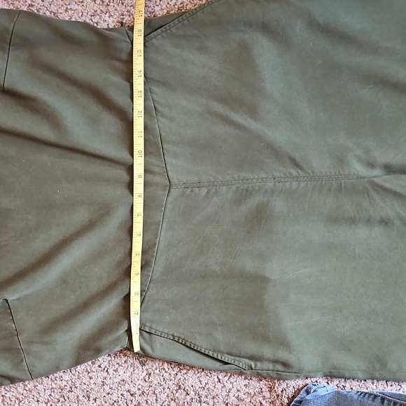 Loft Elegant Green Jumpsuit With Belt - Picture 7 of 12